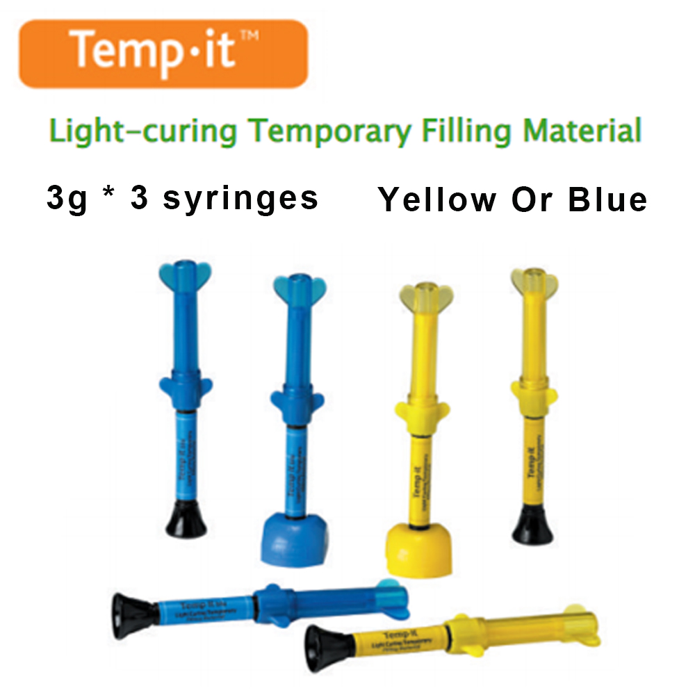 Teeth Whitening Blue Light - 3gx3pcs Spident Temp It Dental Temporary