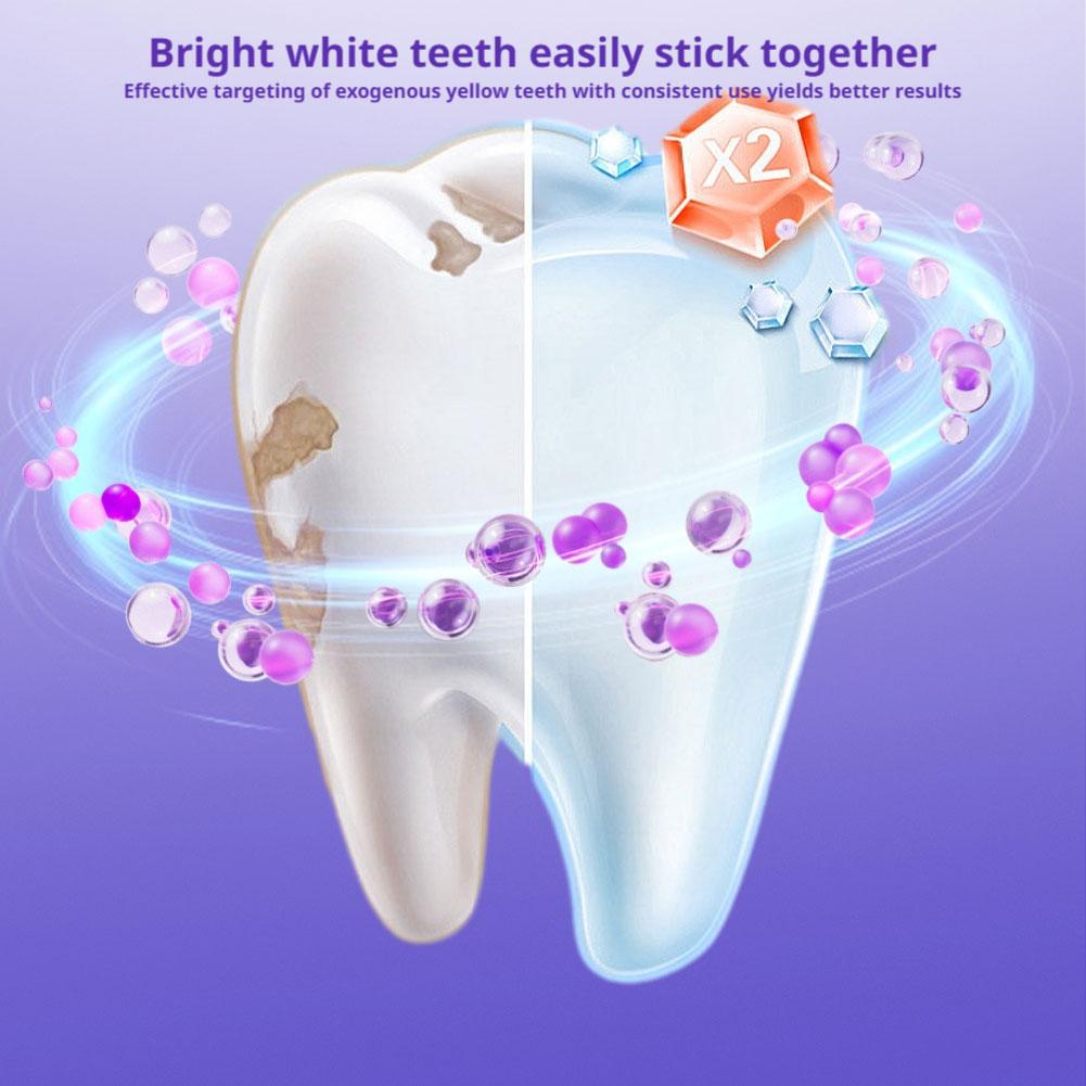 42Pairs V34 Purple Teeth White - огляд і ціна Teeth Whitening Crest