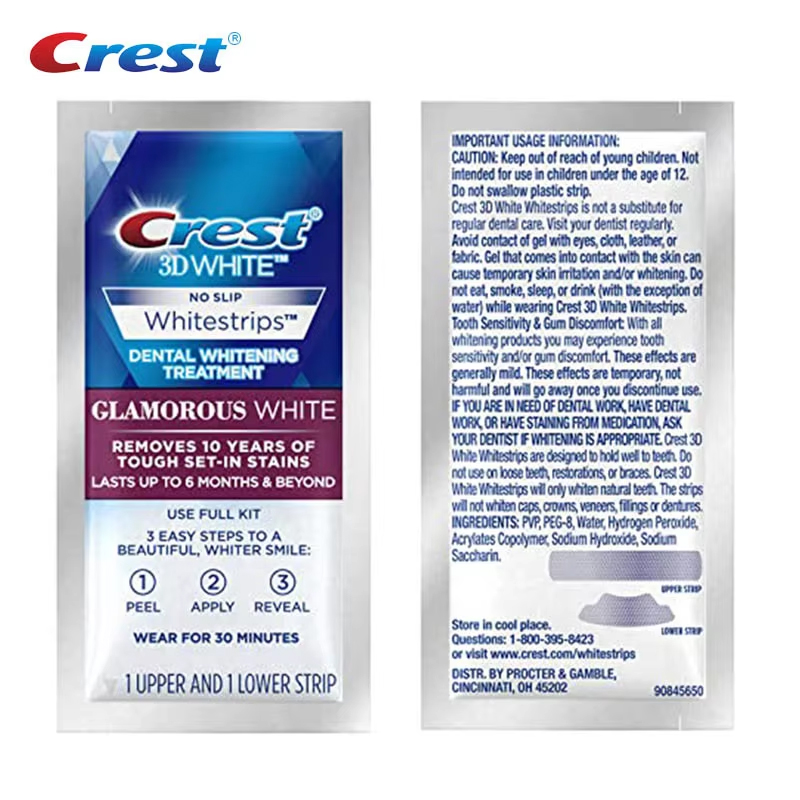 Crest 3D Whitestrips Dental Bl - огляд і ціна Teeth Whitening Crest