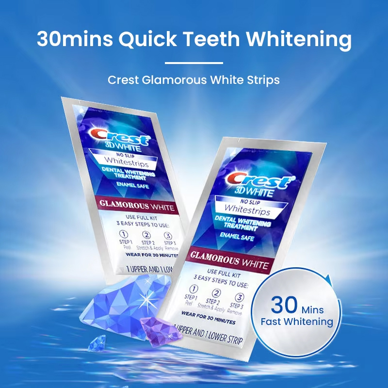 Crest 3D Whitestrips Dental Bl - огляд і ціна Teeth Whitening Crest