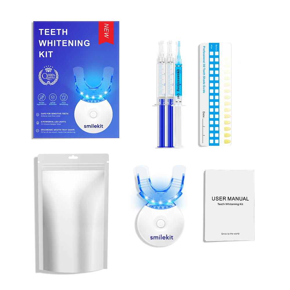 Teeth Whitening Kit - 5X LED L - огляд і ціна Teeth Whitening Gum