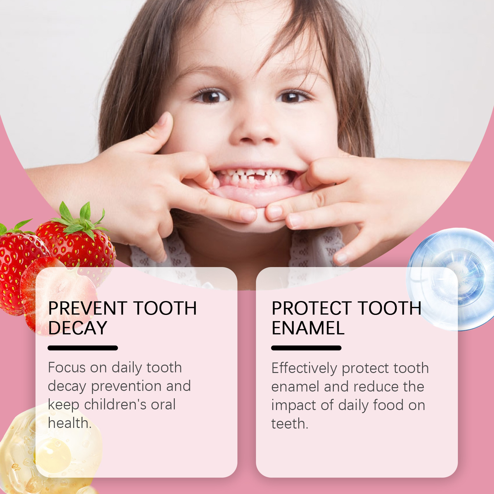 Oralhoe Kids Toothpaste Clean  - огляд і ціна Teeth Whitening Naturally