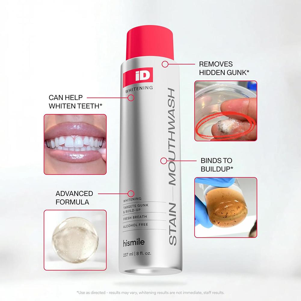Hismile Daily Oral Care - ID S - огляд і ціна Teeth Whitening Crest