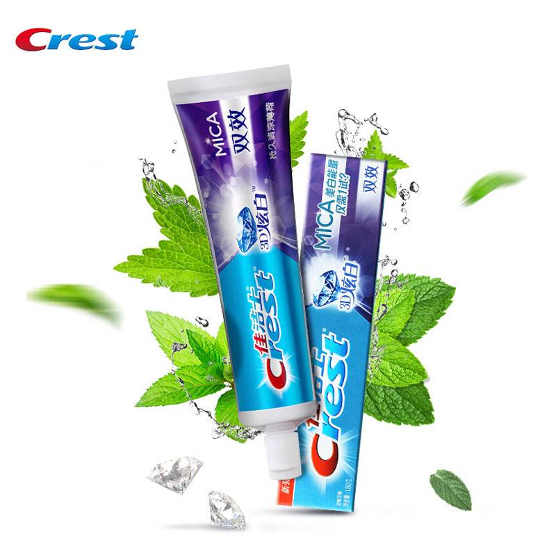 Crest 3D MICA Toothpaste Fluor - огляд і ціна Teeth Whitening Naturally