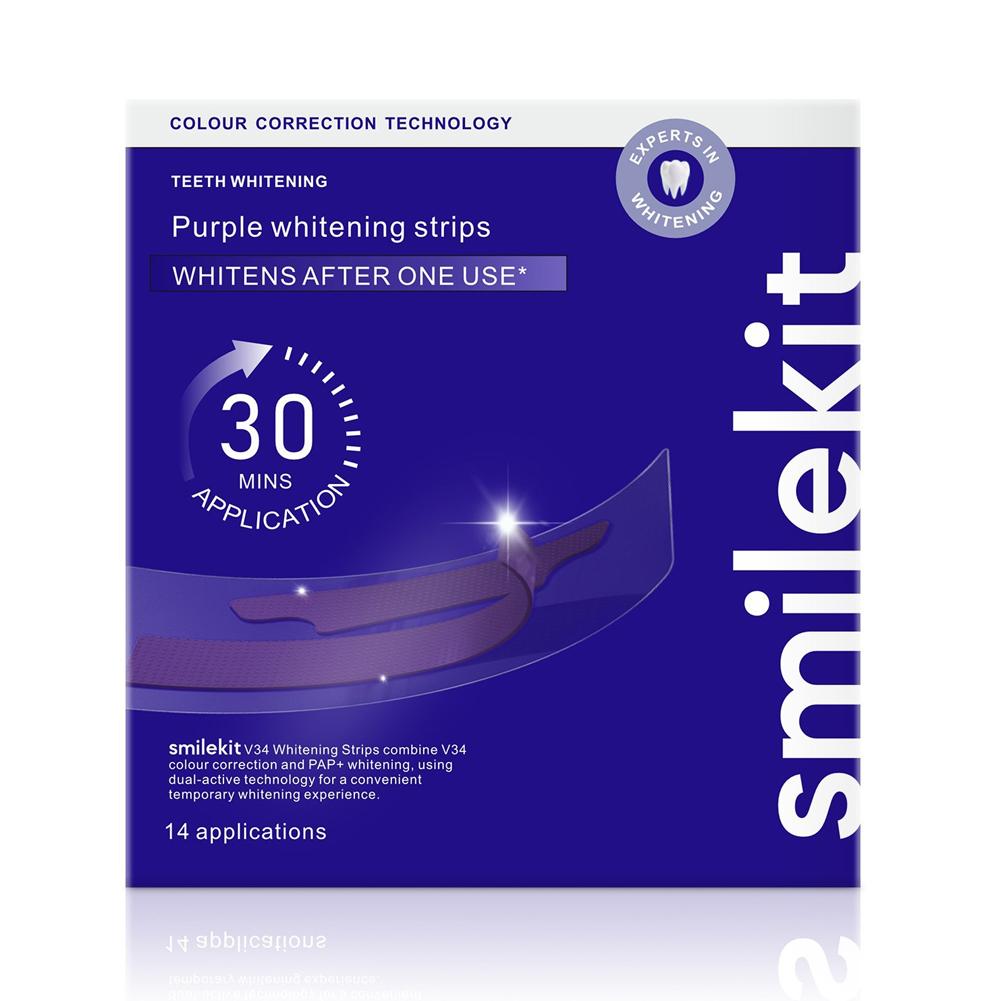 Smilekit Teeth Whitening Stri - огляд і ціна Teeth Whitening Crest