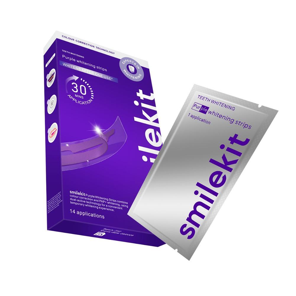 Smilekit Teeth Whitening Stri - огляд і ціна Teeth Whitening Crest
