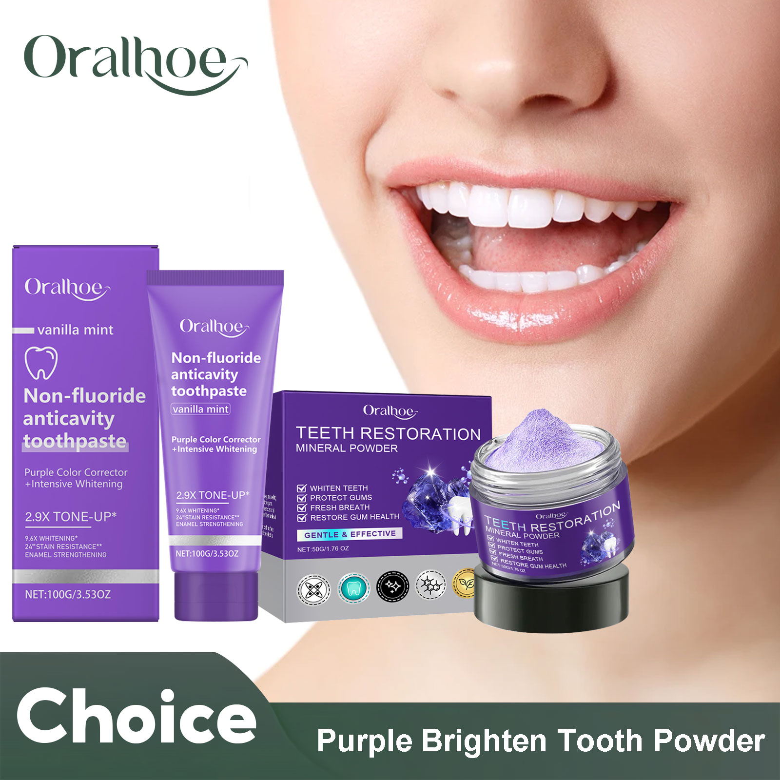 Teeth Restoration Mineral Powd - огляд і ціна Teeth Whitening Naturally
