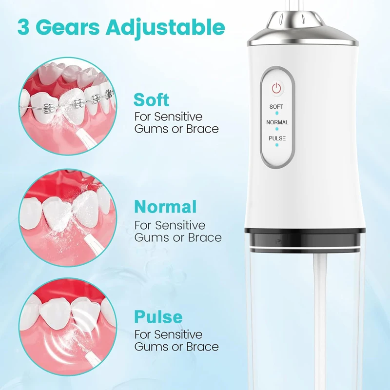 Portable Dental Water Flosser  - огляд і ціна Water Flosser Cordless