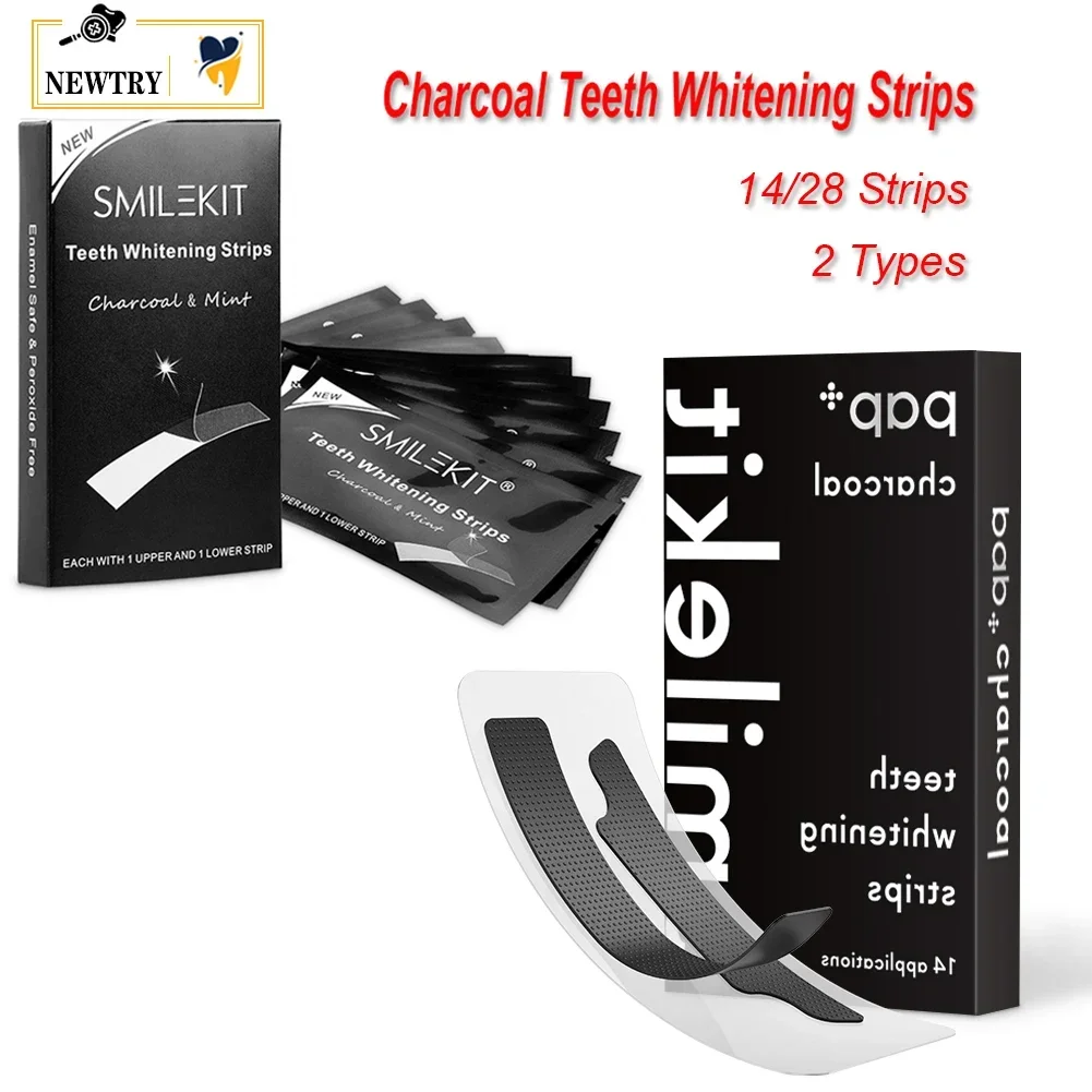 28/14Pcs New PAP+ Charcoal Gel - огляд і ціна Teeth Whitening Crest