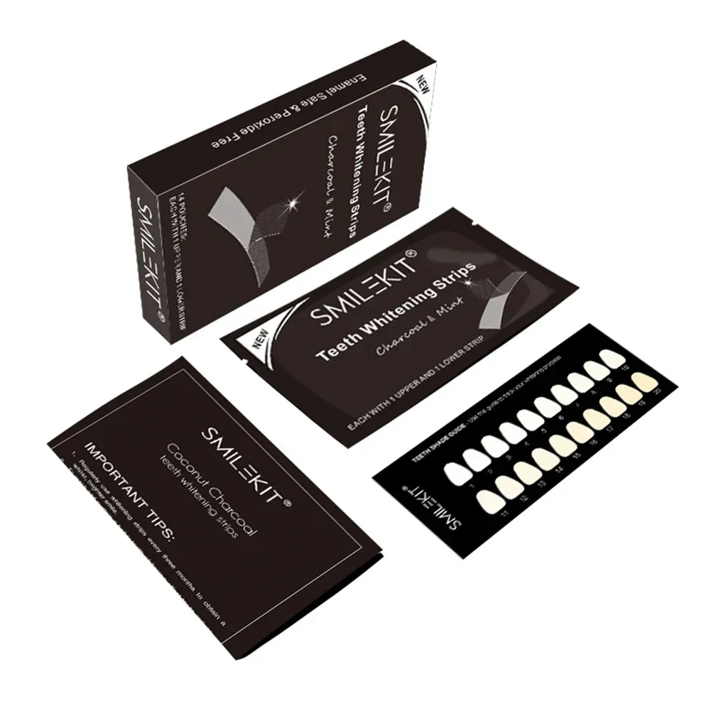 28/14Pcs New PAP+ Charcoal Gel - огляд і ціна Teeth Whitening Crest