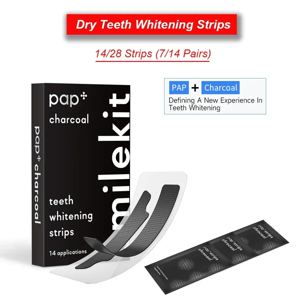 28/14Pcs New PAP+ Charcoal Gel - огляд і ціна Teeth Whitening Crest