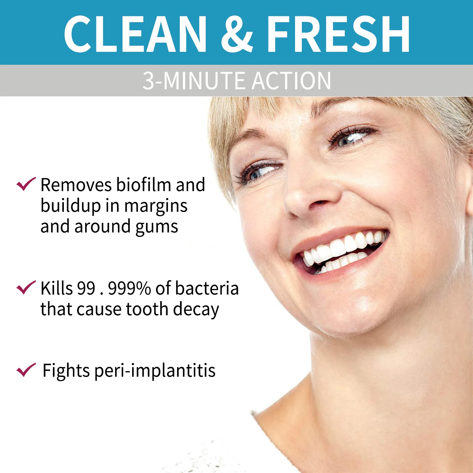Aligner Denture Cleaner Foam D - огляд і ціна Teeth Whitening Naturally