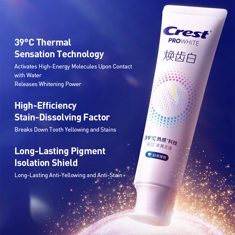 Crest Pro White Toothpaste 39  - огляд і ціна Teeth Whitening Crest