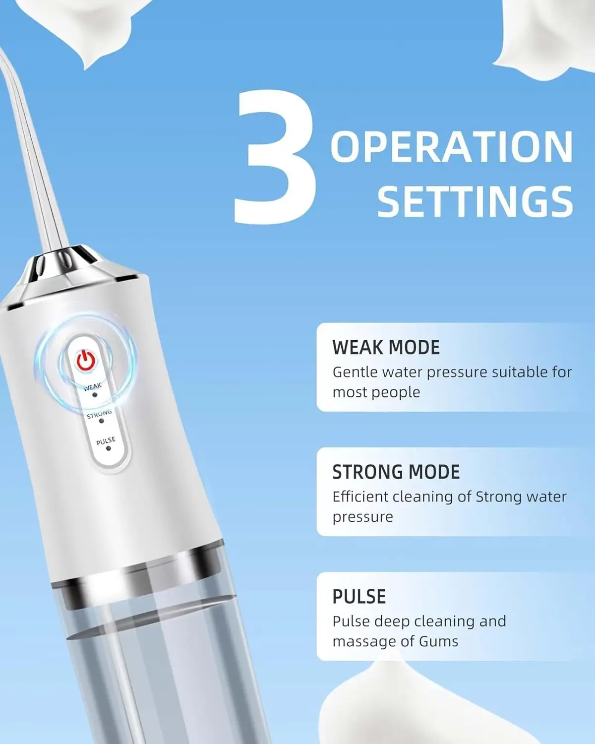 Oral Irrigator Portable Water  - огляд і ціна Water Flosser Cordless