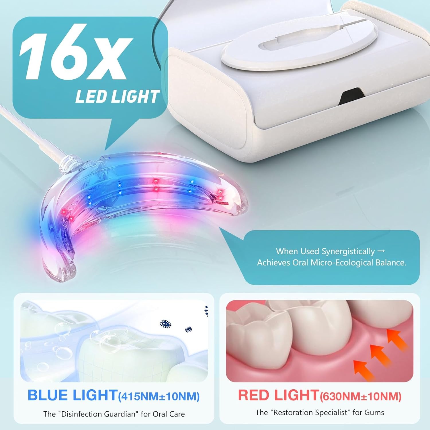 Tooth Whitening Accelerator La - огляд і ціна Teeth Whitening Blue Light