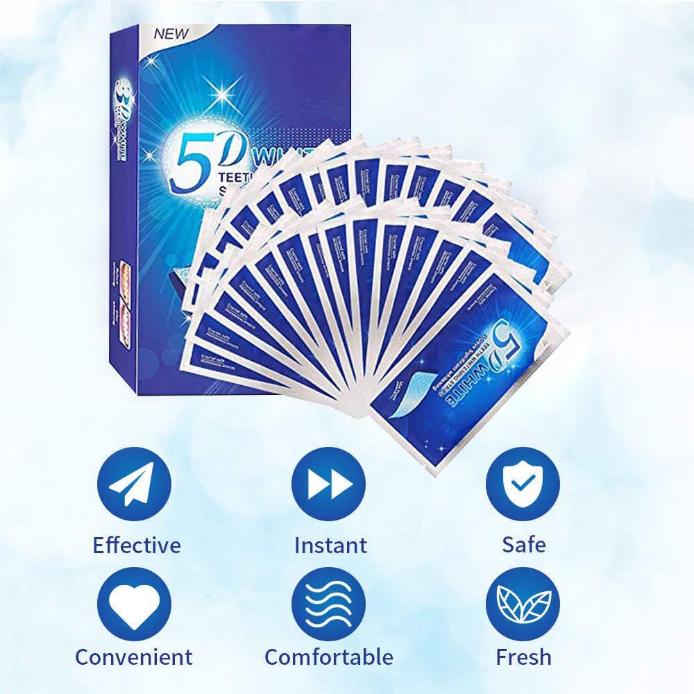 5D White Teeth Whitening Strip - огляд і ціна Teeth Whitening At Home