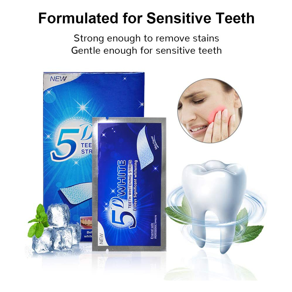 5D White Teeth Whitening Strip - огляд і ціна Teeth Whitening At Home