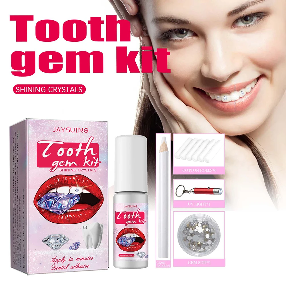 DIY Tooth Gems Kit with Crysta - огляд і ціна Teeth Whitening Zoom